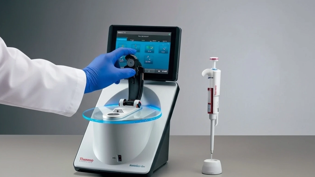 45. ADN. DNA. Microplaca Nanodrop